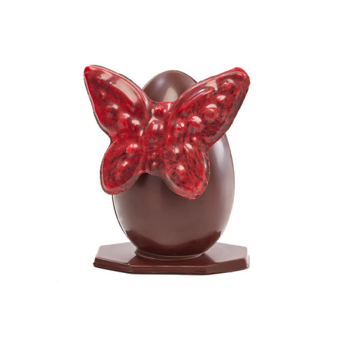 Œuf Papillon chocolat NOIR / Collection 2024 : chocolats de Pâques originaux