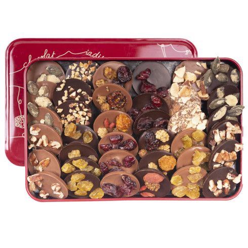 Boite de mendiants assortiment / Cadeaux d'affaires en chocolat