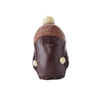 Moulage Noël Pingouin chocolat noir Jadis et Gourmande