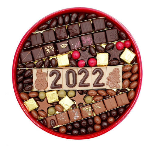 Plateau chocolats 2022 Taille 3 / Le Nouvel An