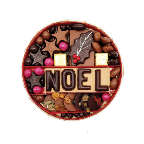 Plateaux chocolats Noël T1 ou T2 / Boites de chocolats de Noël