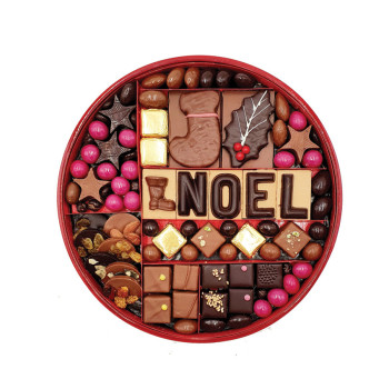 Plateaux chocolats Noël T3, T4, T5 et T6 Jadis et Gourmande