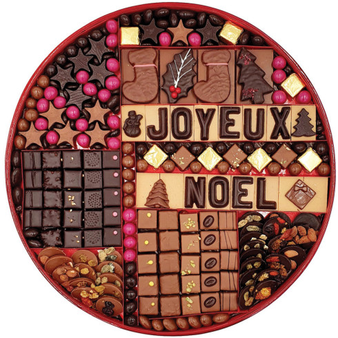 Plateaux chocolats Noël T6 et T7 / Boites de chocolats de Noël