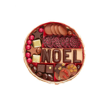 Boite chocolat cadeau Noël T4