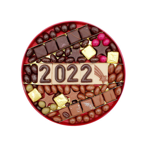 Plateau chocolats 2022 Taille 2 / Le Nouvel An