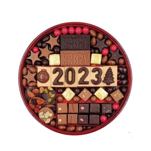 Plateau chocolats 2023 Taille 2 / Le Nouvel An
