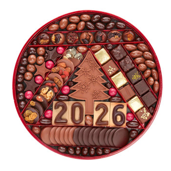 Plateau Chocolats Bonne Ann&eacute;e 2026 T.4 Jadis et Gourmande