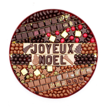Plateau chocolats Noël T6 Jadis et Gourmande
