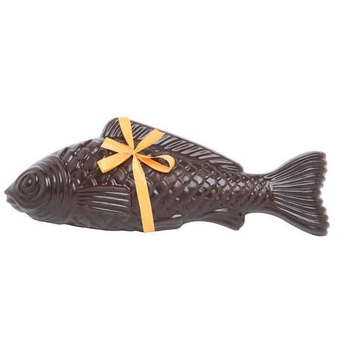 Poisson en chocolat noir pour Pâques / Chocolat Pâques Entreprise