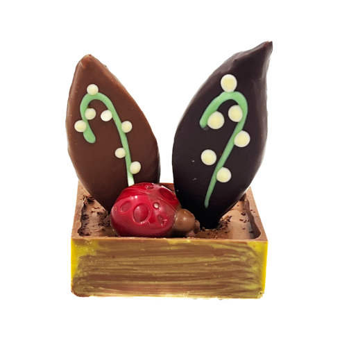 Pot de muguet chocolat noir MM / Le 1er Mai