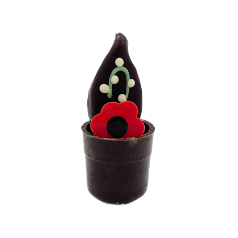 Pot de muguet chocolat noir PM / Le 1er Mai