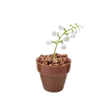 Pots de muguet chocolat Lait image 4