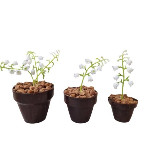 Pots de muguet chocolat Noir / Le 1er Mai