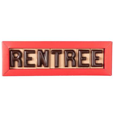 Boite de 7 lettres à personnaliser / La rentrée de septembre