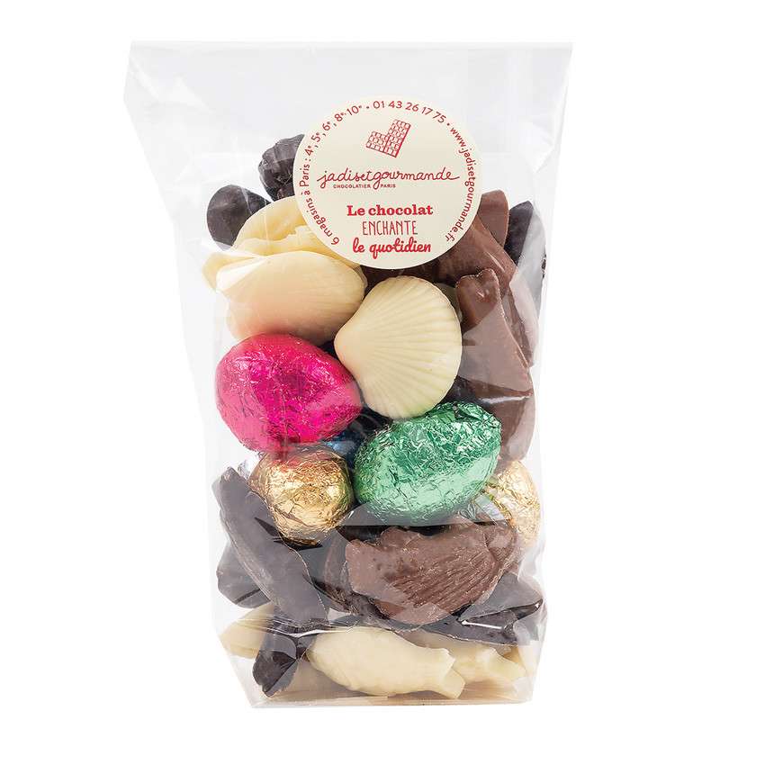 Assortiment chocolats de pâques 200g ou 400g