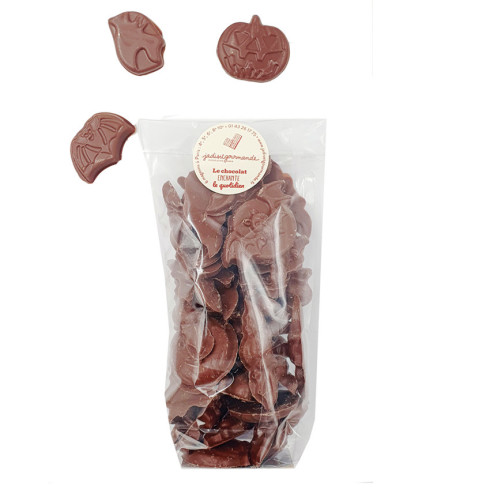 Sachet de 200 g de fritures d'Halloween lait / Accueil