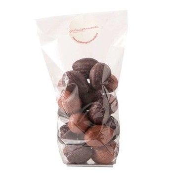 Sachet 200g œufs de Pâques pralinés chocolat au lait et noir Jadis et Gourmande