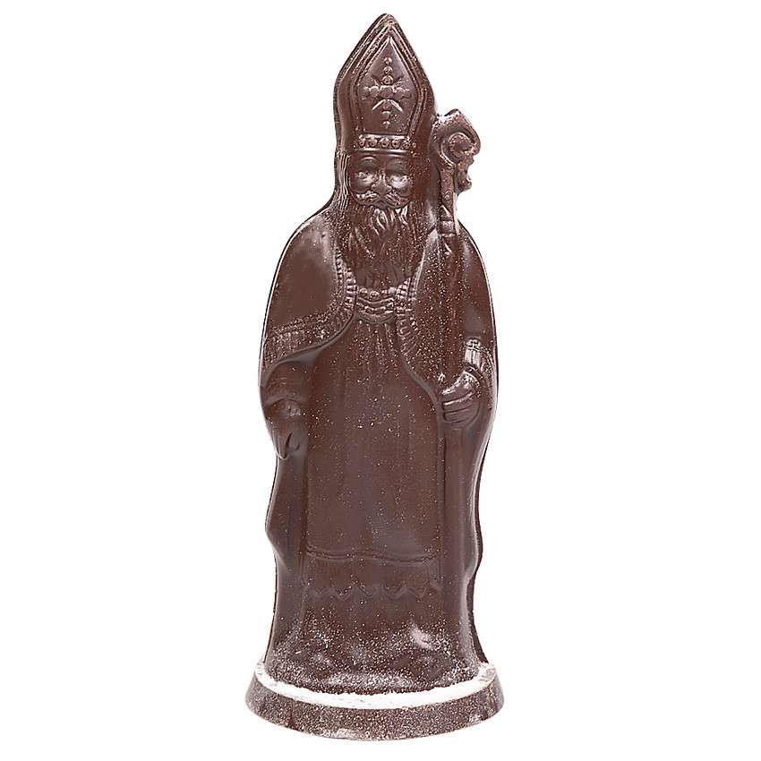 Saint-Nicolas chocolat Noir - Cadeau Noël chocolat