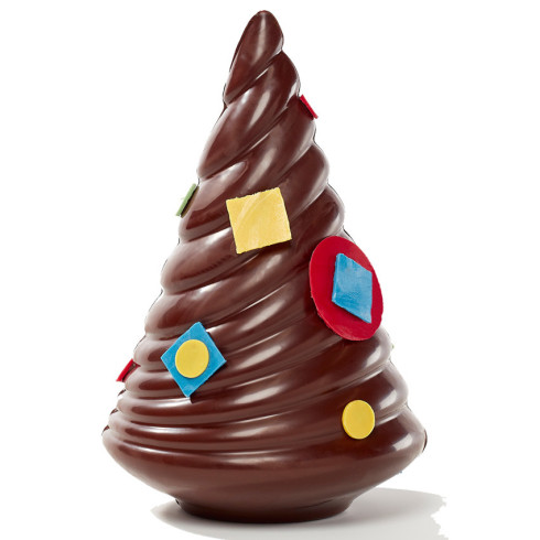 Sapin chocolat noir - Taille 2 / Chocolats de Noël originaux