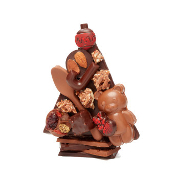 Sapin de No&euml;l PM chocolat Noir image 1