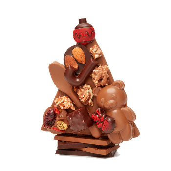 Sapin de No&euml;l PM  chocolat Lait image 1