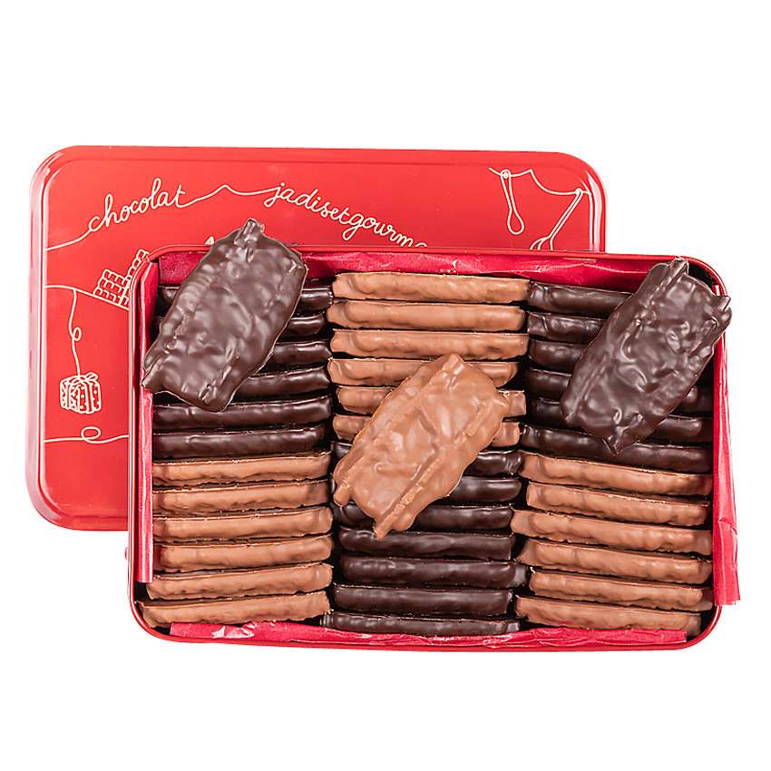 Coffret spéculoos en chocolat