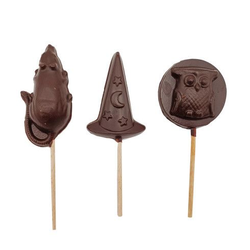 Sucette chocolat noir / Chocolats pour Halloween