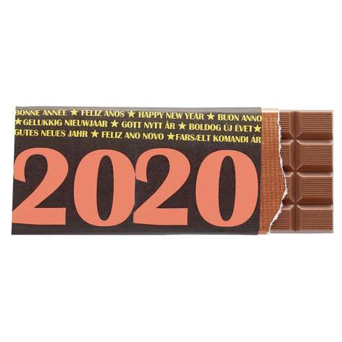 Tablette chocolat personnalisé - 100 g / Moins de 10 € HT