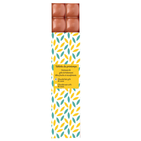 Tablette du printemps chocolat au lait / Accueil