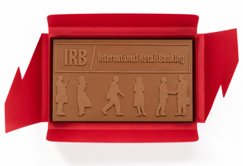 Plaque avec logo chocolat LAIT image 4