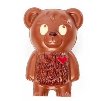 Teddy guimauve & framboise chocolat Lait Jadis et Gourmande