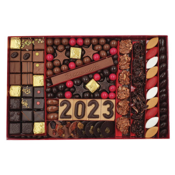 Voeux en chocolat Taille 6 Jadis et Gourmande