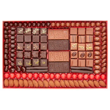 Offrir du chocolat pour remercier - Coffret chocolat Taille 5 Jadis et Gourmande