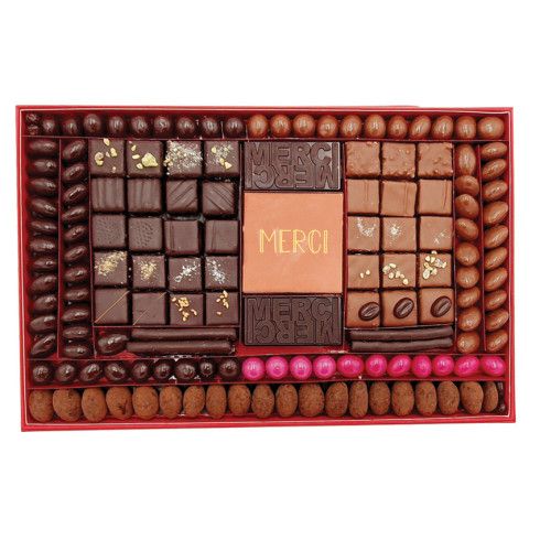 Offrir du chocolat pour remercier - Coffret chocolat Taille 5 / Remercier