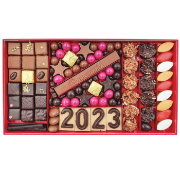 Voeux en chocolat Taille 5 Jadis et Gourmande