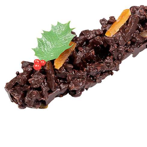 Boite chocolats Noël - Tresse à l'orange taille 1 / Chocolats de l'Avent